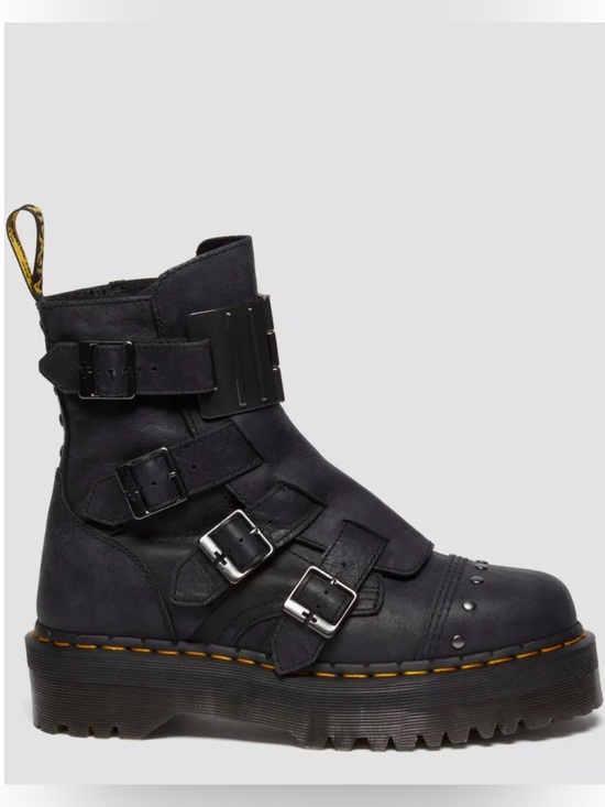 Dr. Martens Shoes - Dr.Martens Hinge Buckle Platform Boots
Size 6